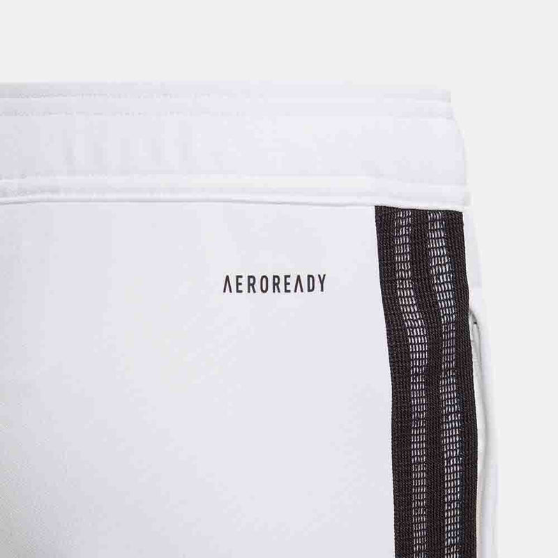 Up close, side view of the Adidas Girls' Tiro 21 Track Pants.