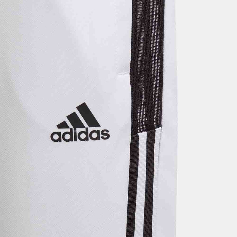 Up close, side view of the Adidas Girls' Tiro 21 Track Pants.