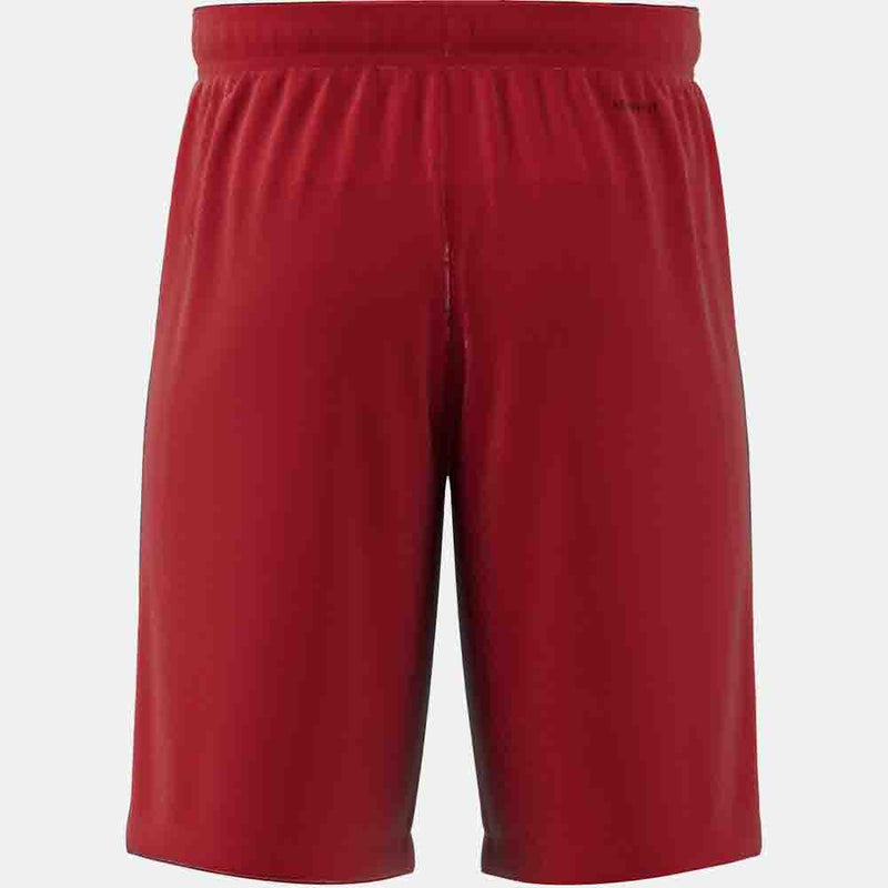 Rear view of the Men's Adidas D2M 3 Stripes Shorts.