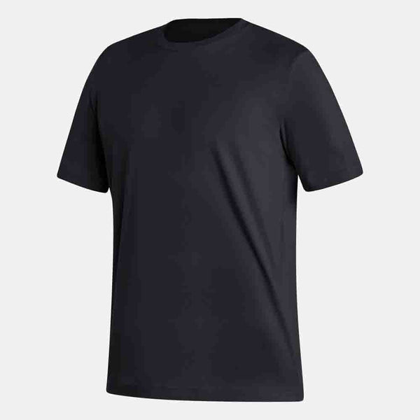 Front view of the Men's Adidas Fresh Short Sleeve Tee Logo.