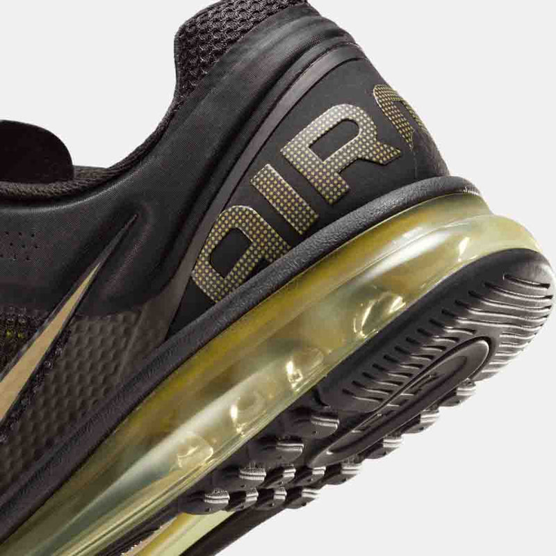 Up close, rear view of the Nike Men's Air Max 2013.