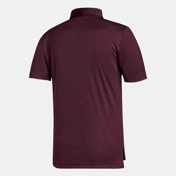 Rear view of the Men's Adidas Team Issue Polo.