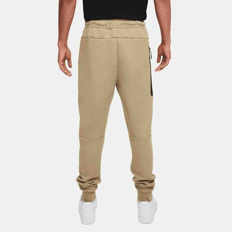 Rear view of the Nike Men's Tech Fleece Joggers.