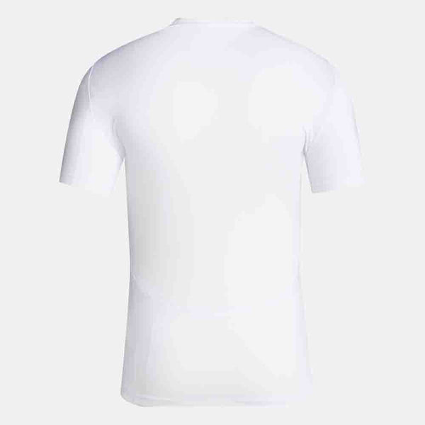 Rear view of the Men's Adidas Techfit Short Sleeve Tee.