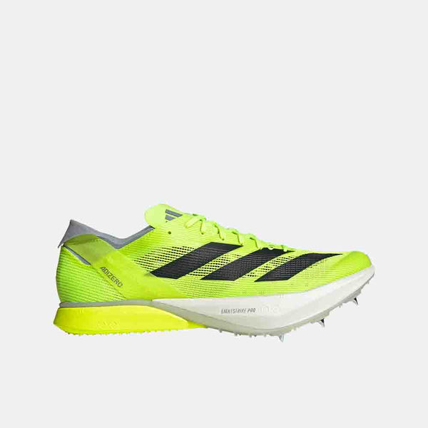 Side view of the Adidas Adizero Avanti Running Spikes.