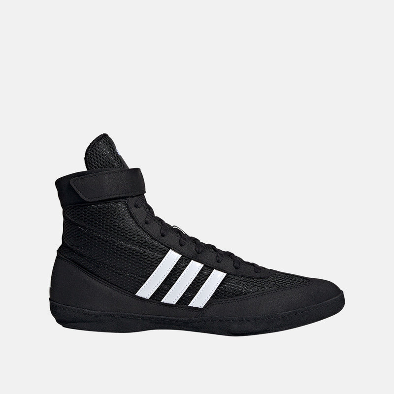 Side view of the Adidas Combat Speed 4 Wrestling Shoes.