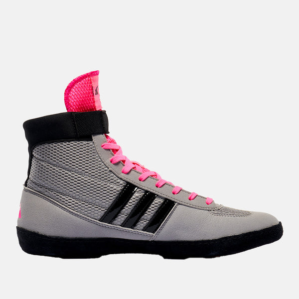 Side view of the Adidas Combat Speed 4 Wrestling Shoes.