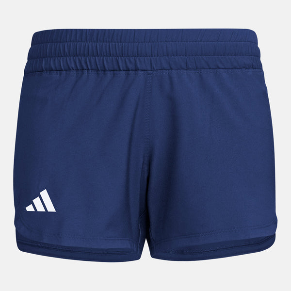 Front view of the Adidas Women's D4T Woven Training Short.