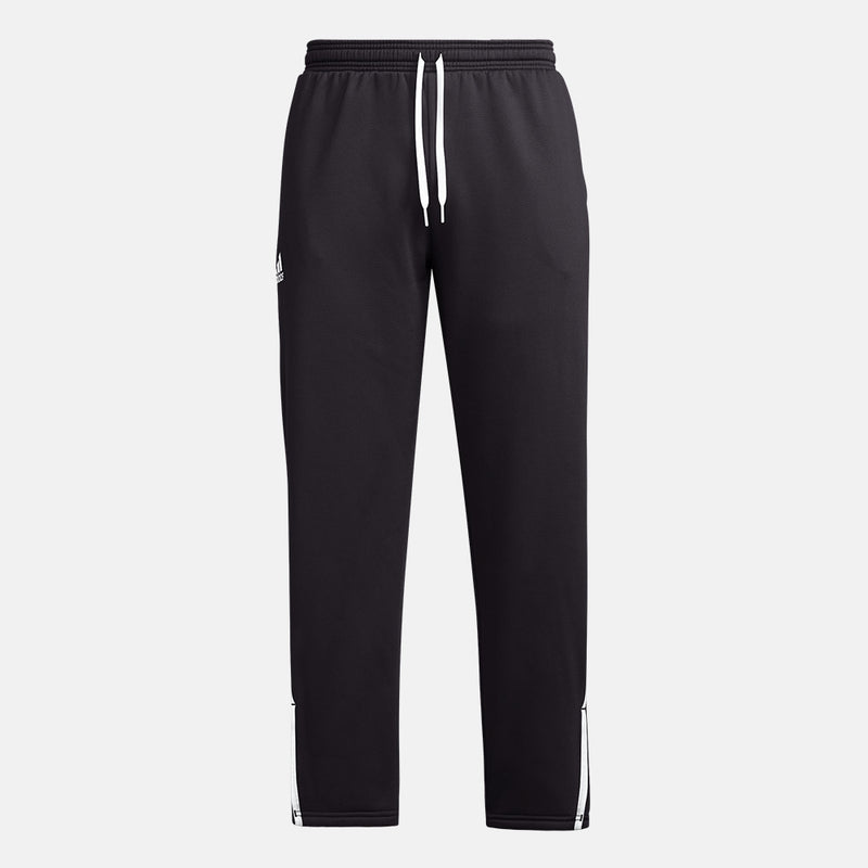 Front view of the Men's Adidas Sideline ATHL Full Zip Knit Pants.