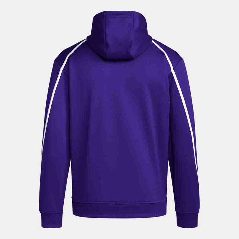 Rear view of the Men's Adidas Sideline ATHL Hoodie.