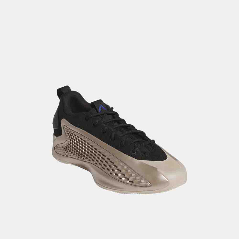Side/front view of the Adidas Anthony Edwards 1 Low.