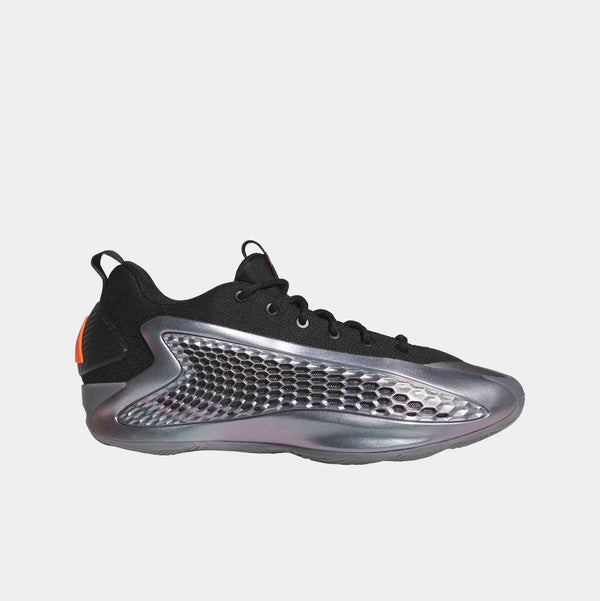 Anthony Edwards 1 Low Basketball Shoes, Iron Metallic