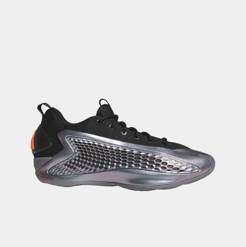 Anthony Edwards 1 Low Basketball Shoes, Iron Metallic