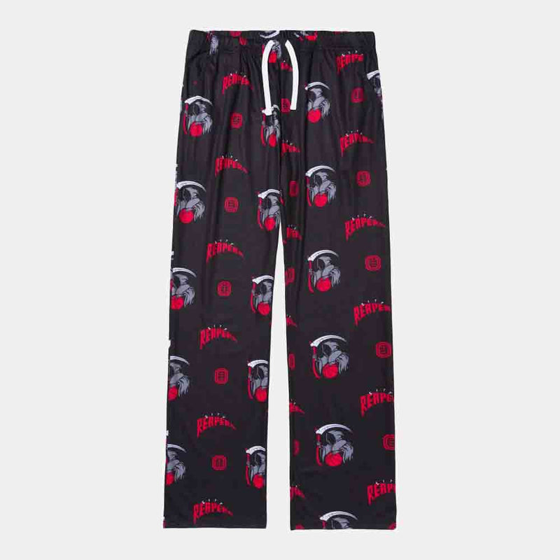 Front view of the Overtime City Reapers Pajama Pants.