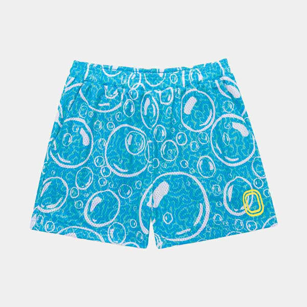 Front view of the Overtime Spongebob Bubble Shorts.
