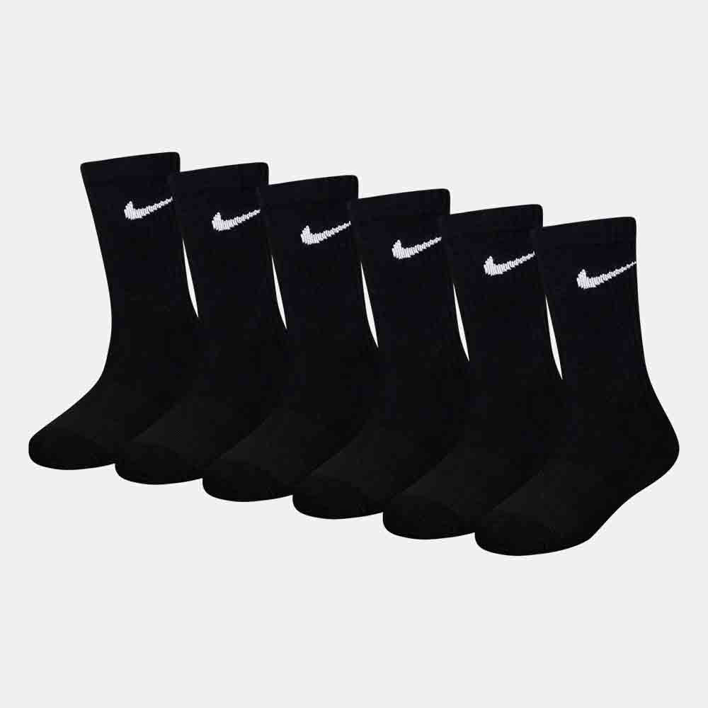 Home | Brands | Nike | 6 Pk Crew Socks (4-7)