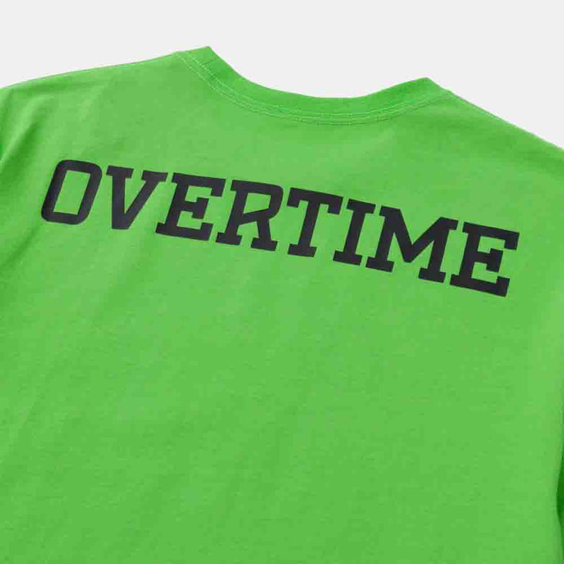 Up close, rear view of the Kids' Overtime Classic Tee.